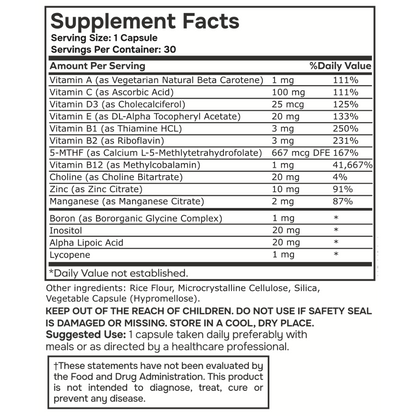 Methylated Multivitamin