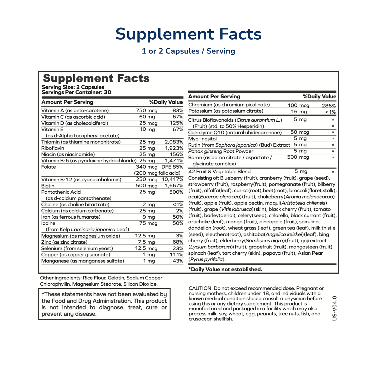 Ultimate Multivitamin