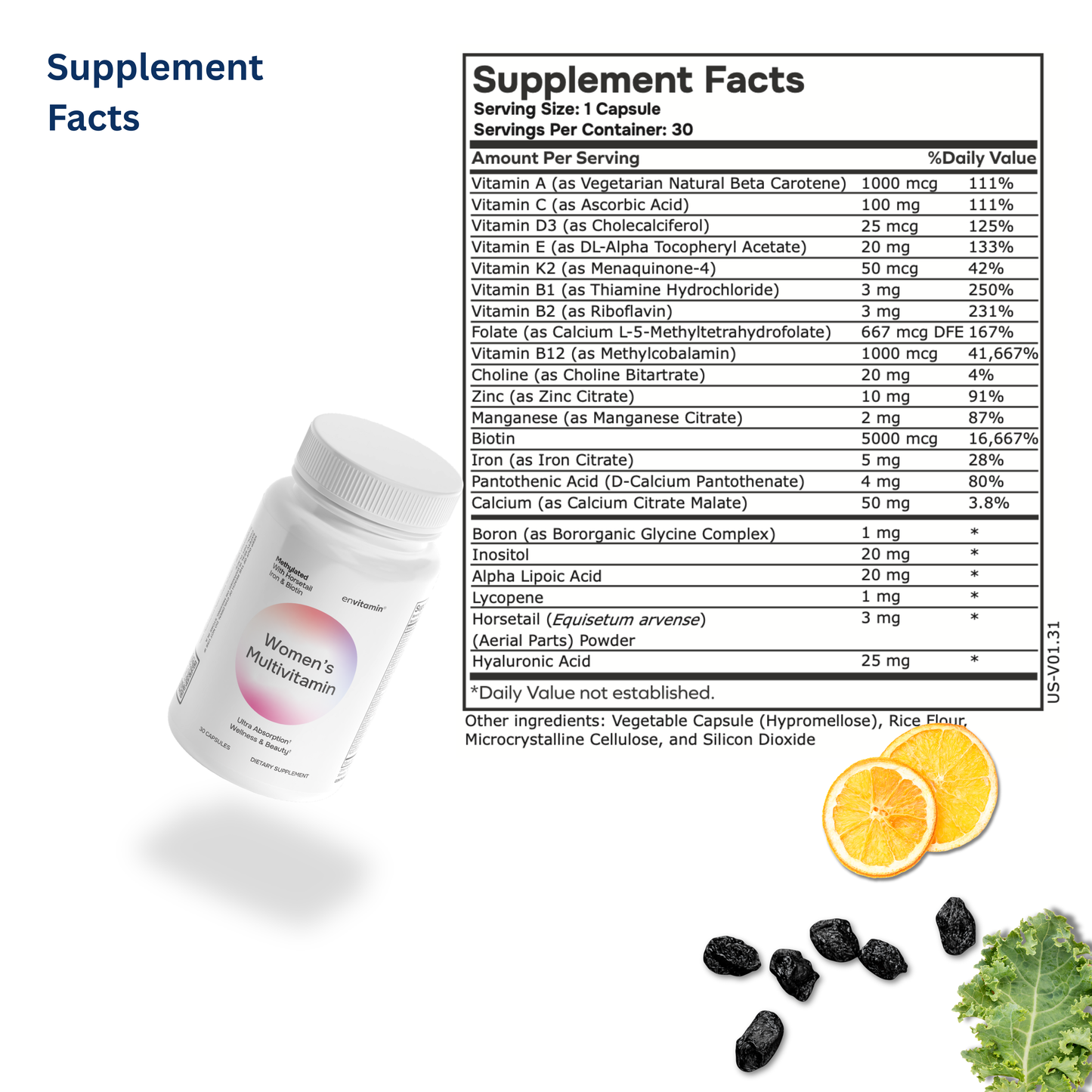 Women's Methylated Multivitamin