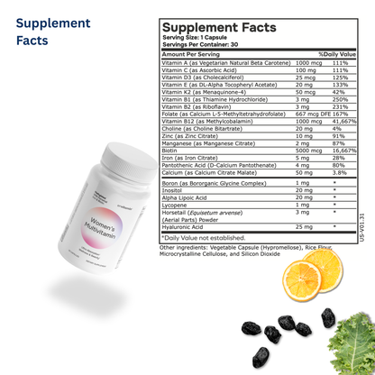 Women's Methylated Multivitamin